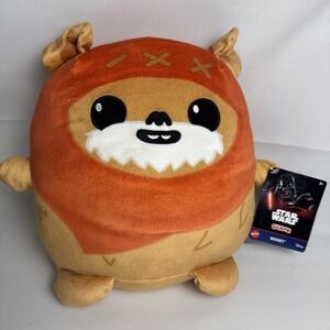 Star Wars ROTJ Cuutopia Wicket EWOK 10" Plush Soft Toy Rounded Pillow Doll NEW